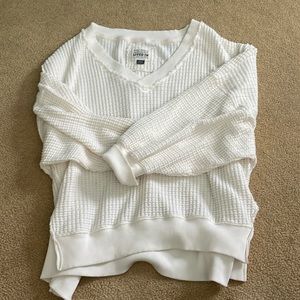 White knit sweater from American eagle